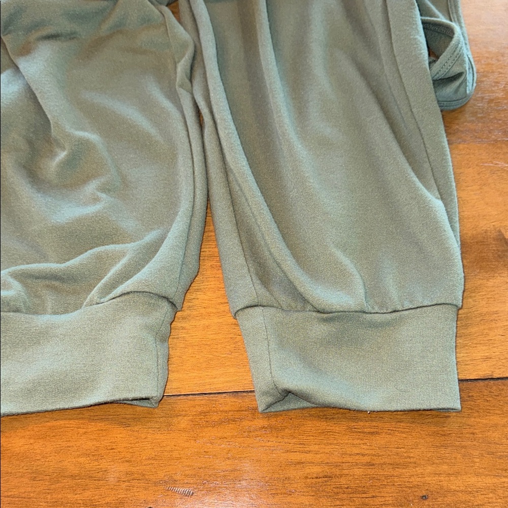 Marika Women’s Olive Green Tank Jumpsuit - Picture 5 of 6